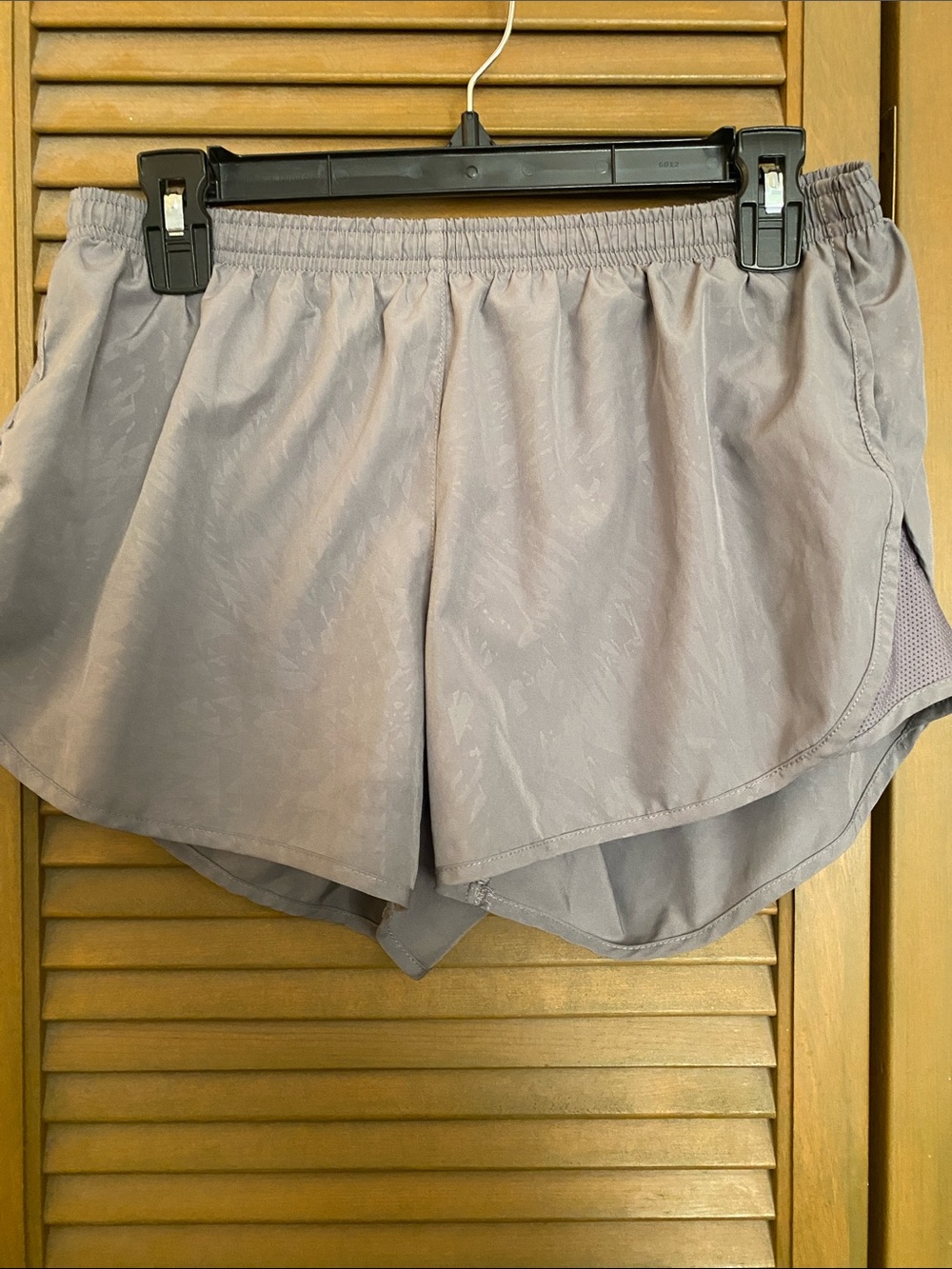 Nike Light Gray Women's Athletic Running Shorts